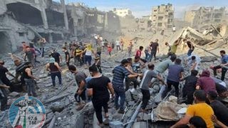 استشهاد أربعة أطفال ووالدتهم في قصف للاحتلال استهدف منزلا بدير البلح
