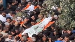 تشييع جثامين 10 شهداء في مدينة جنين ومخيمها