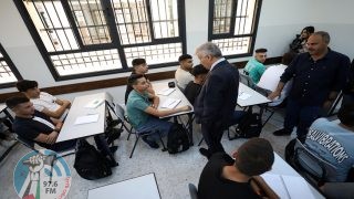 وزير التربية والتعليم يفتتح العام الدراسي من قريوت: بالعلم والمثابرة سنقهر المحتل