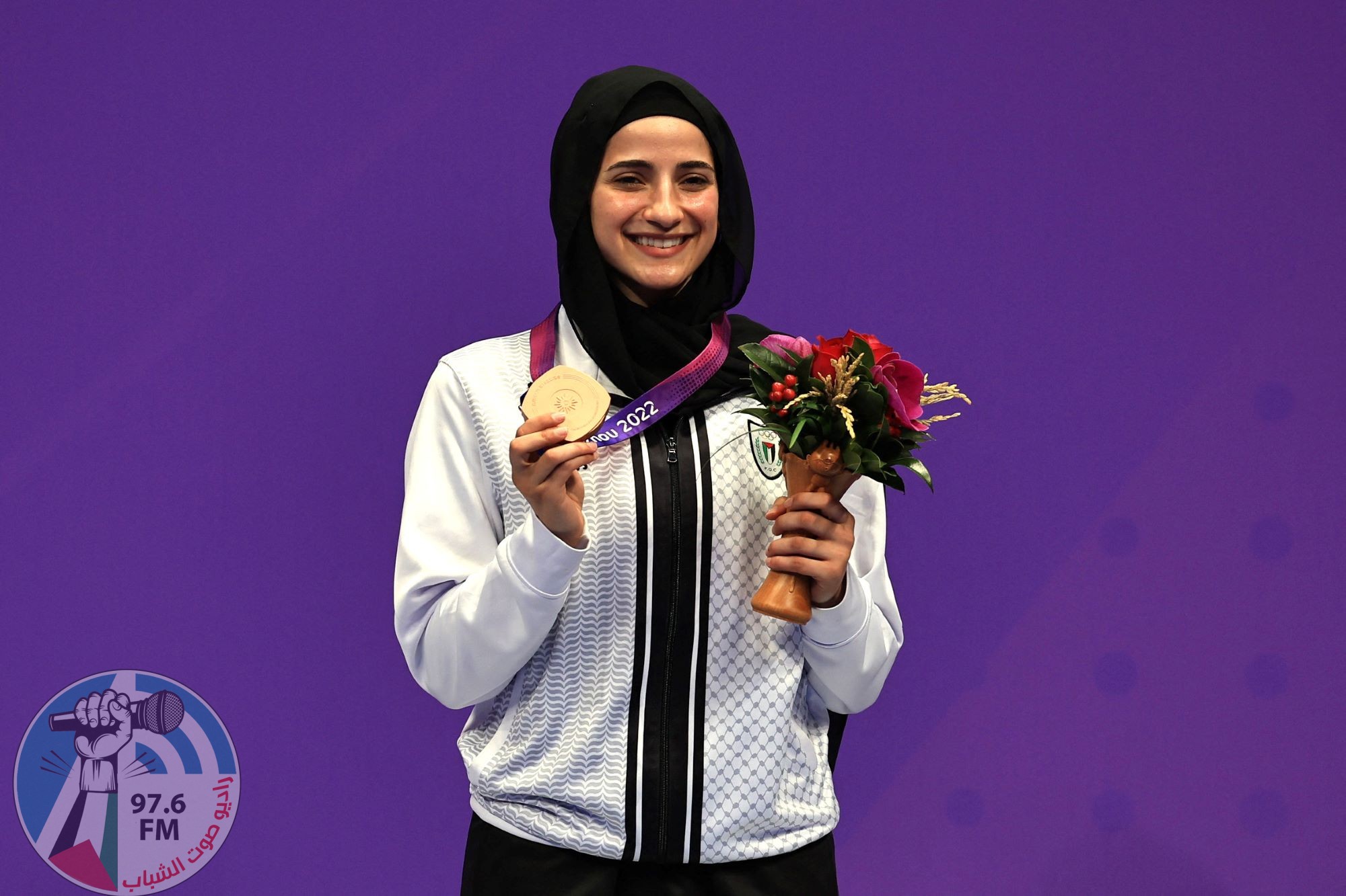 البطلة حلا القاضي تُمثل فلسطين في منافسات بطولة آسيا