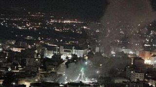 الاحتلال يحاصر منزلا في جنين ويطلق عليه قذيفة “أنيرجا”