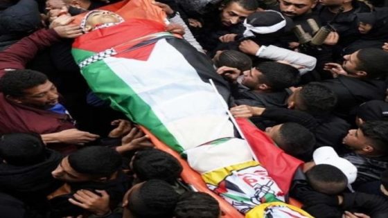أهالي طوباس يشيعون جثمان الشهيد أبو دواس