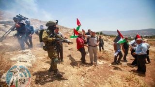 مستوطنون يهاجمون أم صفا ويطلقون النار صوب منازل المواطنين