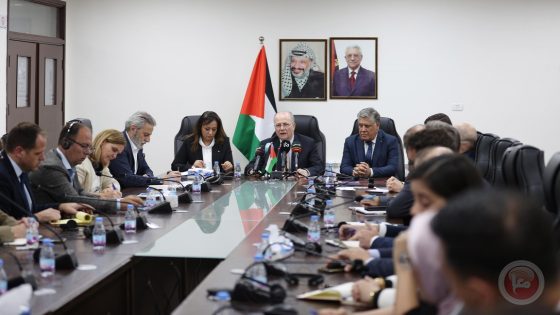 مصطفى يبحث مع المؤسسات الأممية والاغاثية الدولية والمحلية تخفيف معاناة أهالي غزة