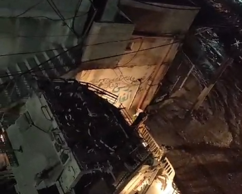 شهيدان إثر قصف مسيرة إسرائيلية مواطنين في مخيم نور شمس
