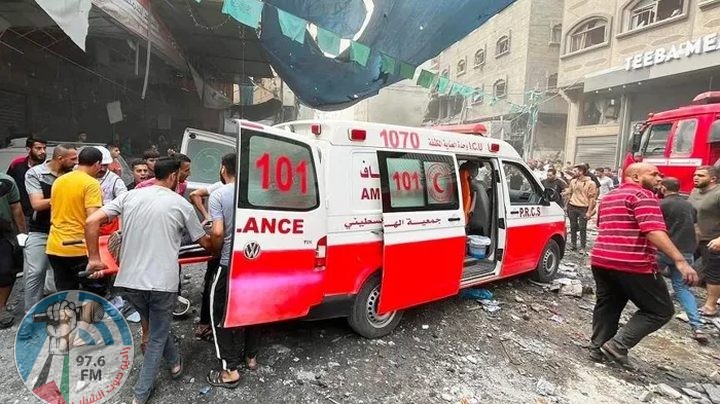 الهلال الأحمر: 7 إصابات في قصف للاحتلال على مدينة رفح