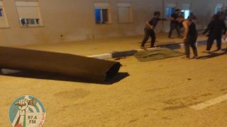 حالة وفاة في أريحا وأضرار مادية بعدة مناطق جراء سقوط صواريخ وشظايا