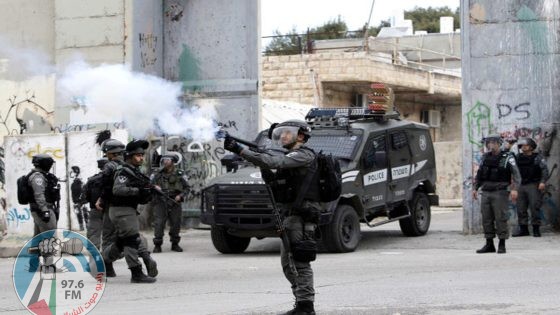 إصابات بالاختناق عقب اقتحام الاحتلال بلدة الخضر جنوب بيت لحم