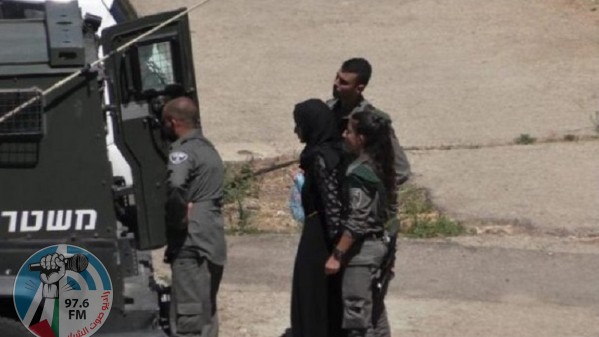 الاحتلال يعتقل مواطنة من أريحا