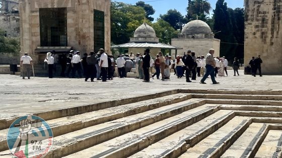 مستعمرون يقتحمون الأقصى ويؤدون طقوسا تلمودية في باحاته