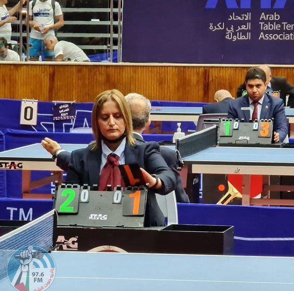 أماني دروزة .. أول حكم فلسطيني تحصل على الشارة الزرقاء الدولية