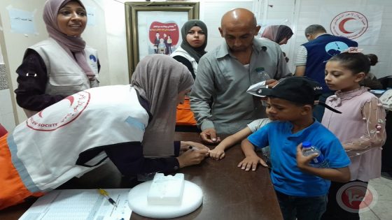“الصحة العالمية”: نسعى لبدء المرحلة الثانية من التطعيم ضد شلل الاطفال بغزة