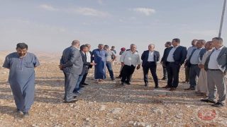 بلدية بني نعيم تستقبل رئيس سلطة الأراضي