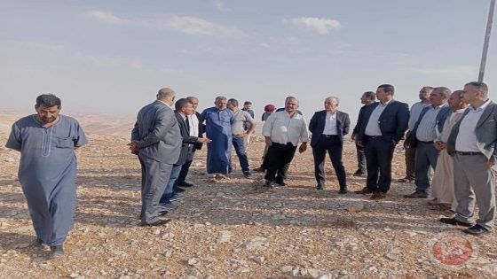 بلدية بني نعيم تستقبل رئيس سلطة الأراضي