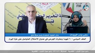 الملف السياسي – 60 شهـ ـيدا وعشرات الجرحـ ـى في عـ ـدوان الاحتـ ـلال المتواصل على غزة اليوم