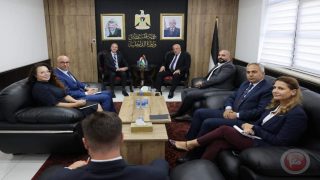 وزير الداخلية يلتقي ممثل كندا الجديد ورئيس مكتب تمثيل أذربيجان لدى فلسطين