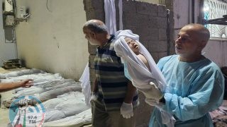 شهيدان بينهما رضيعة في قصف الاحتلال لبيت لاهيا