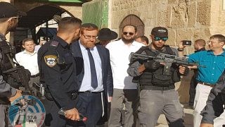 المتطرف يهودا غليك يقود اقتحام المستوطنين للمسجد الأقصى