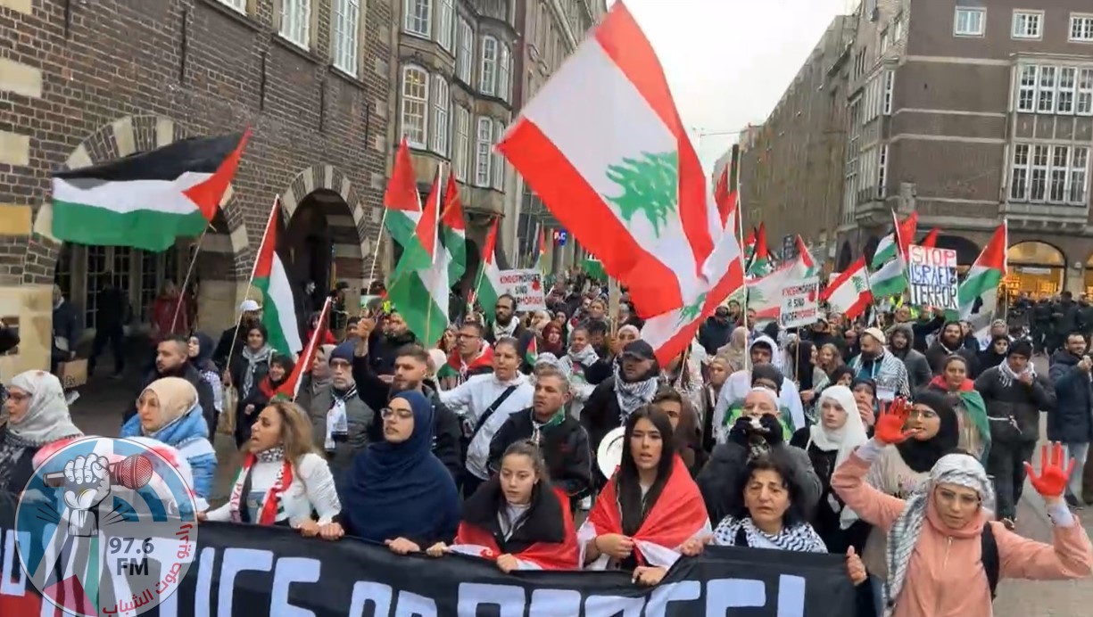 تظاهرة في بريمن الألمانية تنديدا بحرب الإبادة الإسرائيلية بحق شعبنا
