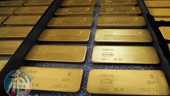 انخفاض أسعار الذهب في ظل قوة الدولار