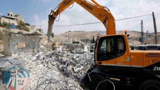 الاحتلال يهدم منزلا في كفر الديك غرب سلفيت