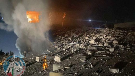37 شهيدا في غارات إسرائيلية على بعلبك شرق لبنان