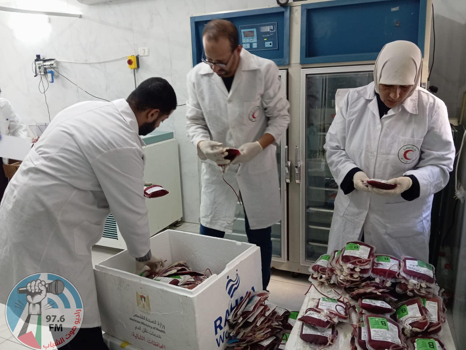 وزارة الصحة: إيصال 800 وحدة دم إلى مستودعاتنا في شمال قطاع غزة