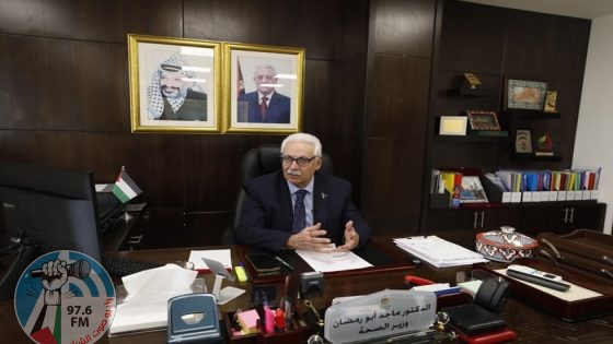 وزير الصحة: تطعيم أكثر من 181 ألف طفل ضد شلل الأطفال في قطاع غزة