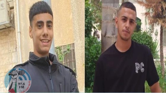 شهيدان أحدهما طفل برصاص الاحتلال في بلدة يعبد