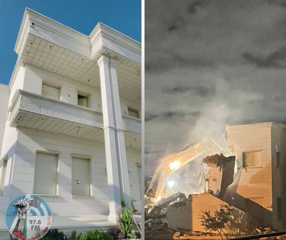 الاحتلال يهدم منزل شهيد في اذنا غرب الخليل