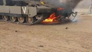 القسام تعلن استهداف دبابة في مدينة غزة