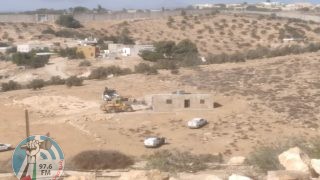 الاحتلال يهدم منزلا ومنشآت زراعية في الرماضين جنوب غرب الخليل