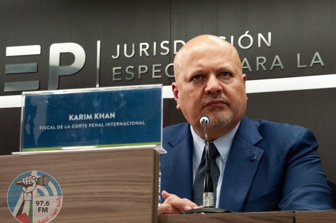 كريم خان يدعو المحكمة الجنائية الدولة لرفض طعون إسرائيل
