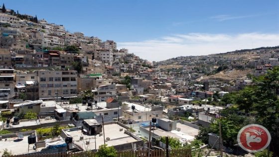 سلوان- بلدية الاحتلال توزع قرارات هدم في حي البستان