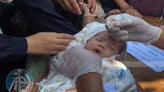 انطلاق حملة التطعيم ضد "شلل الأطفال" في محافظة غزة باستثناء الشمال