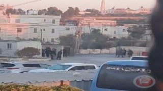 مجهولون يطلقون النار باتجاه مركز شرطة يطا