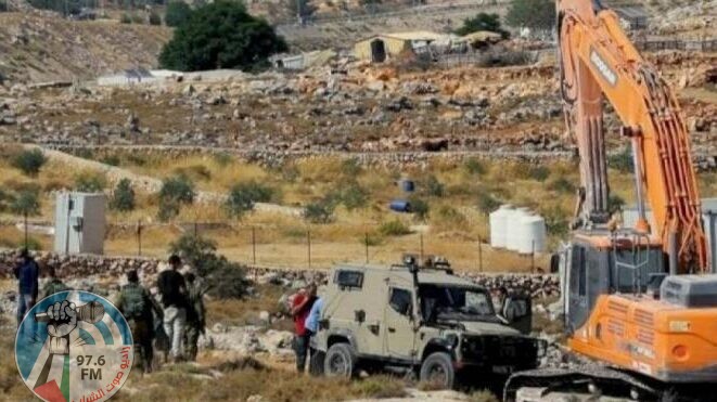 الاحتلال يهدم منشآت سكنية في الأغوار الشمالية