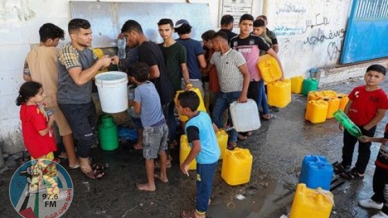 "الأونروا": خطر الجفاف والمرض يهدد غزة بسبب نقص الوقود لتشغيل آبار المياه