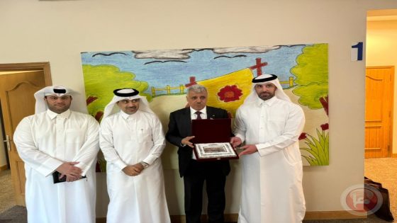 برهم يلتقي بمؤسسة “التعليم فوق الجميع” في قطر