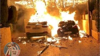 مستعمرون يحرقون ثلاث مركبات في الشيخ جراح