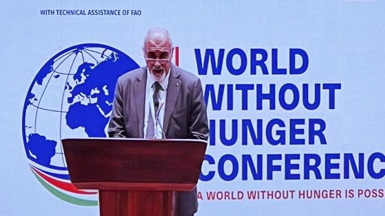 “عالم بلا جوع”…وزير الزراعة يبحث حشد الدعم الدولي لفلسطين