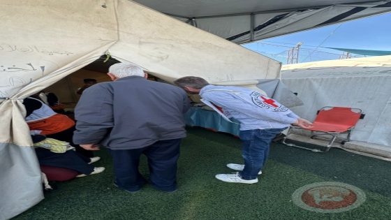 الهلال الاحمر الفلسطيني يستقبل رئيس اللجنة الدولية للصليب الأحمر في فلسطين والاراضي المحتلة
