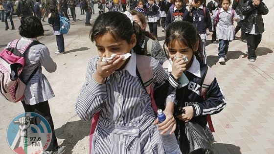 إصابات بالاختناق بين صفوف الطالبات خلال اقتحام الاحتلال بلدة الخضر جنوب بيت لحم