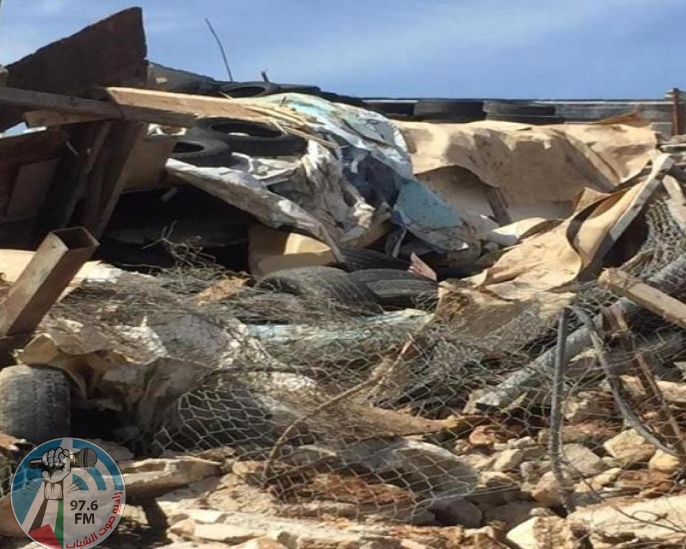 الاحتلال يهدم منشأتين زراعيتين بين بيت عنان وبيت لقيا