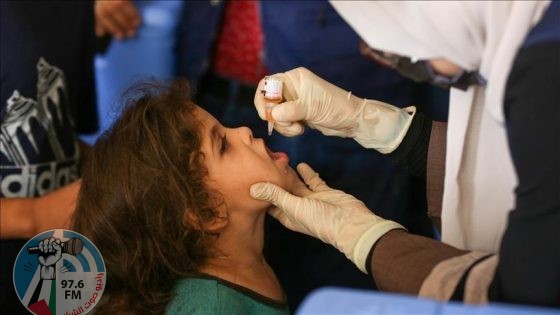 الصحة تمدد الحملة الطارئة للتطعيم لشلل الأطفال في مدينة غزة ليوم إضافي