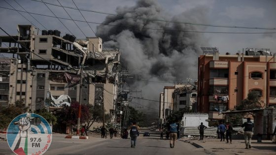 9 شهداء في قصف الاحتلال على مخيم النصيرات وسط قطاع غزة