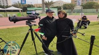 ذهبية لفلسطين في منافسات الرماية بالإمارات