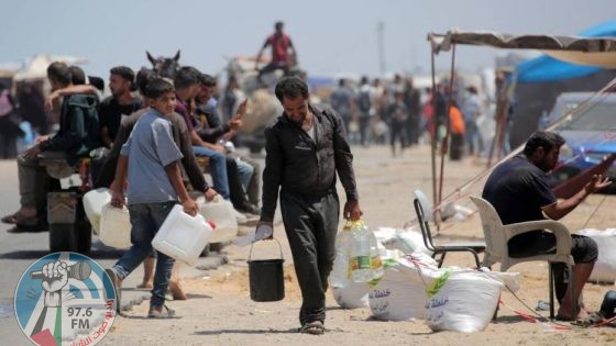 مئات المواطنين ينزحون قسرا من حي الشجاعية شرق مدينة غزة