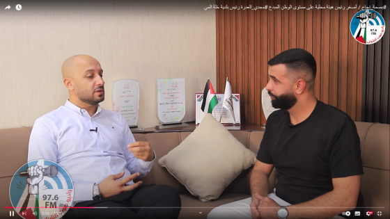 #بصمة_نجاح مع أصغر رئيس هيئة محلية مجدي_العدرة رئيس بلدية خلة المي