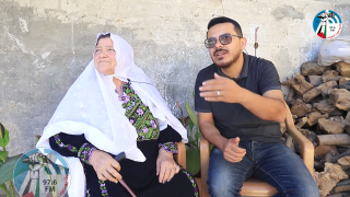 #في_الذاكرة مع الحاجة آمنة الرجوب من بلدة الكوم